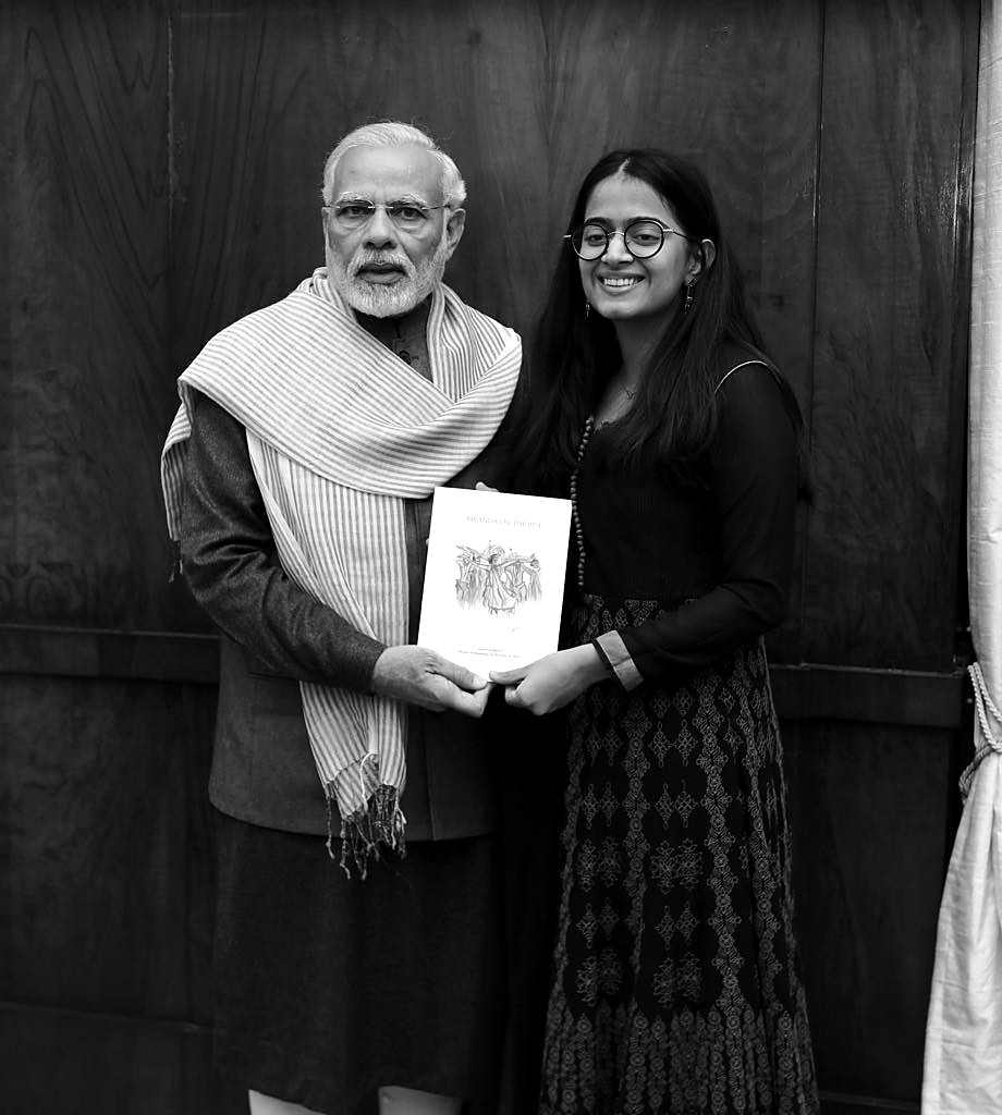 Neysa Sanghavi with Prime Minister Narendra Modi